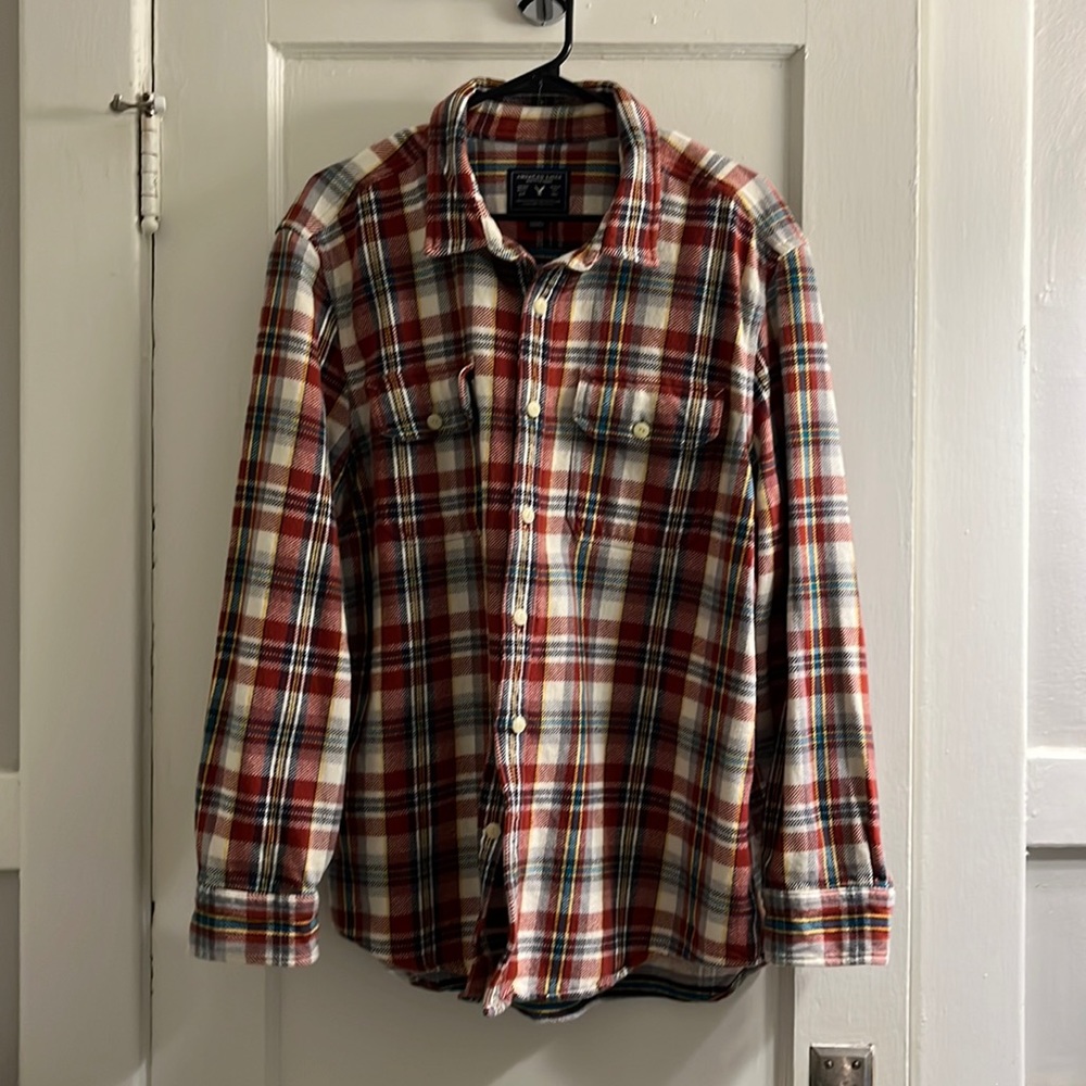 Flannel plaid shirt